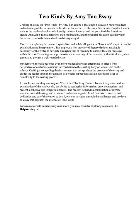 two kinds amy tan pdf
